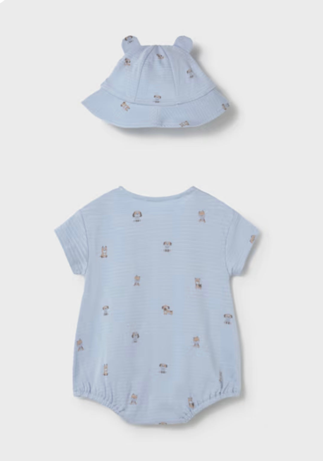 Dog Romper Hat Set/Mayoral