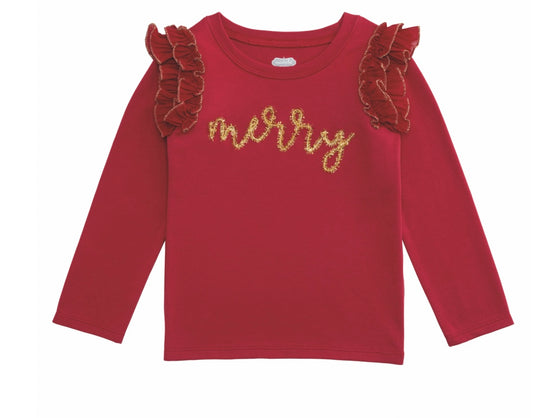 Merry Tinsel Shirt/Mud Pie