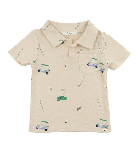 Boy Golf Polo/Oh Baby