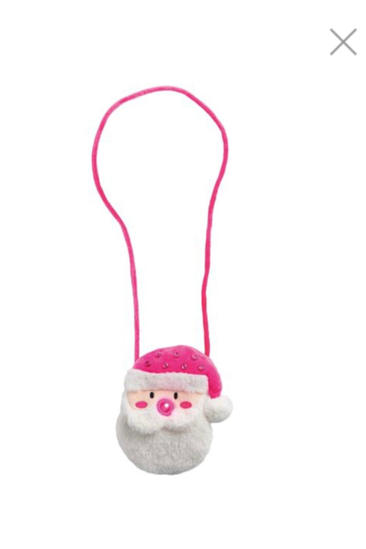 Light Up Santa Purse/Mud Pie