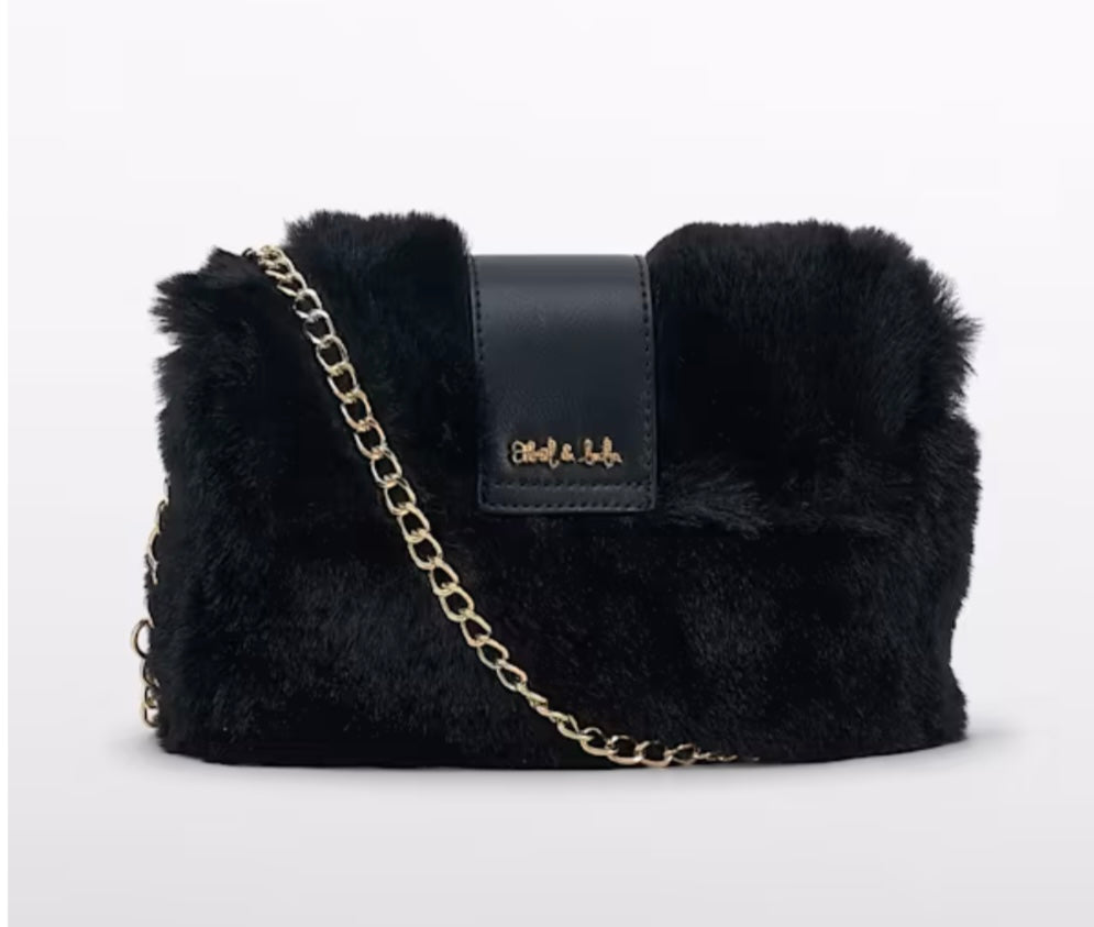 Faux Furry Bag/Abel & Lula
