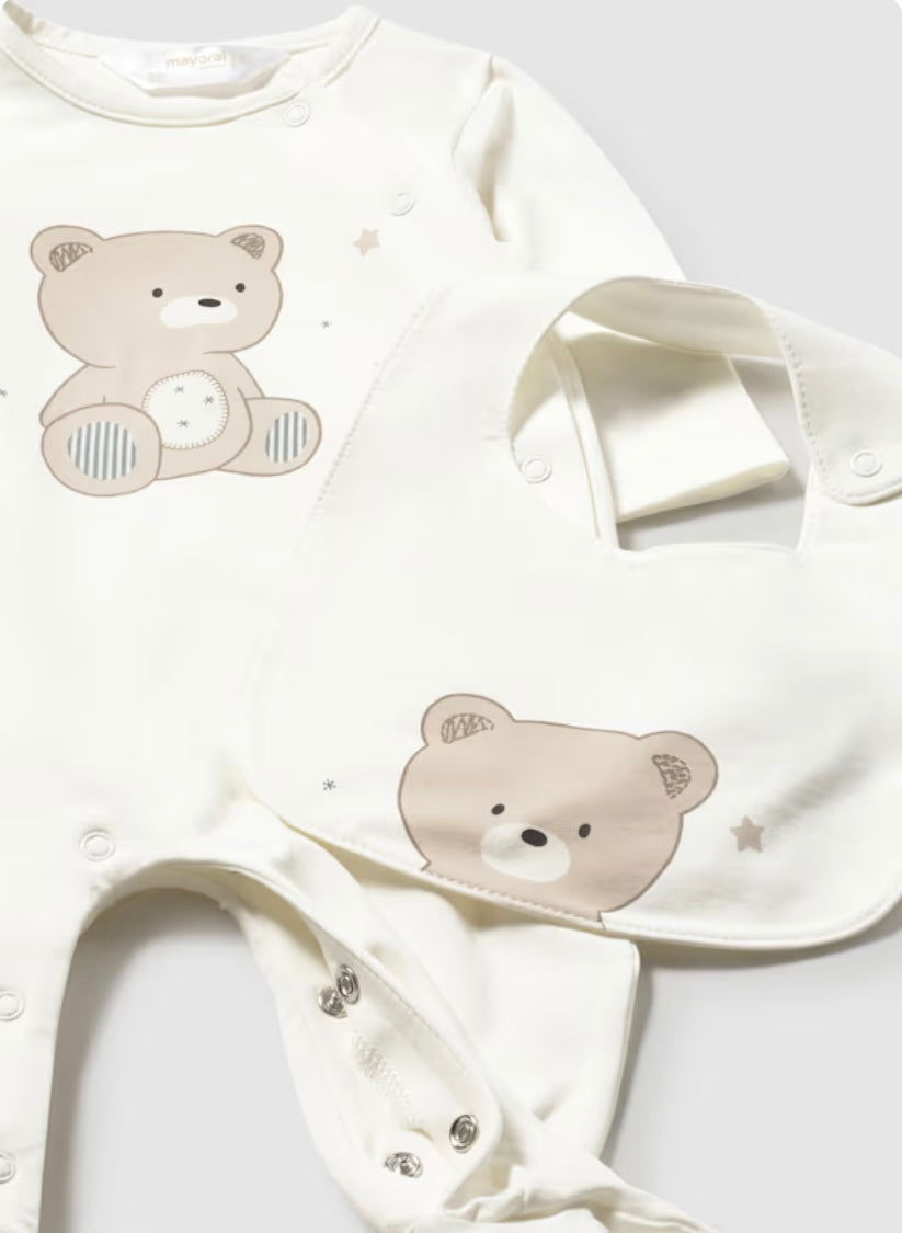 Baby Bear Bib Set/Mayoral