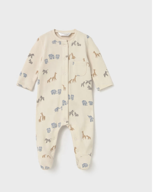 Animal Print Sleeper/Mayoral