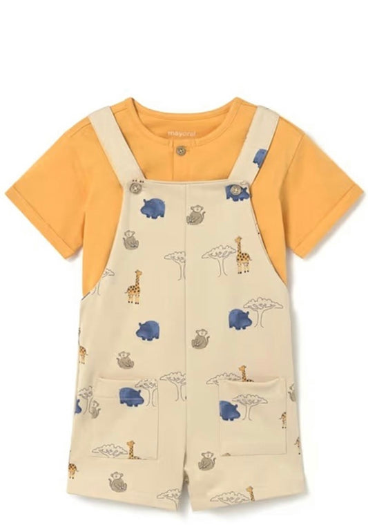 Safari Dungaree Set/Mayoral