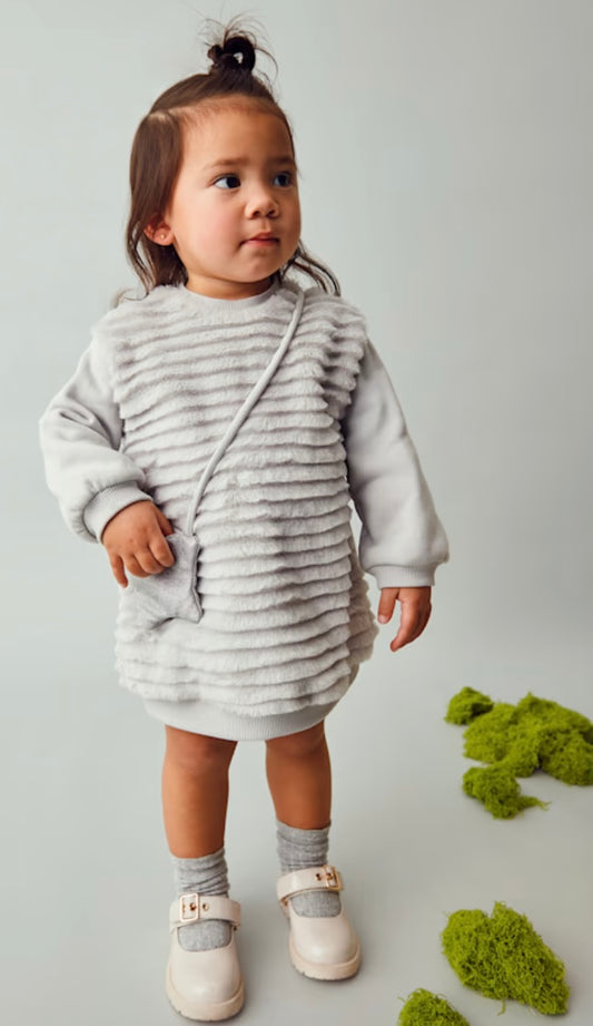 Girl Fur Dress Bag/Mayoral