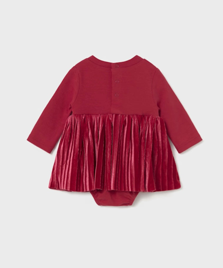 Newborn Girl Gathered Dress/Mayoral