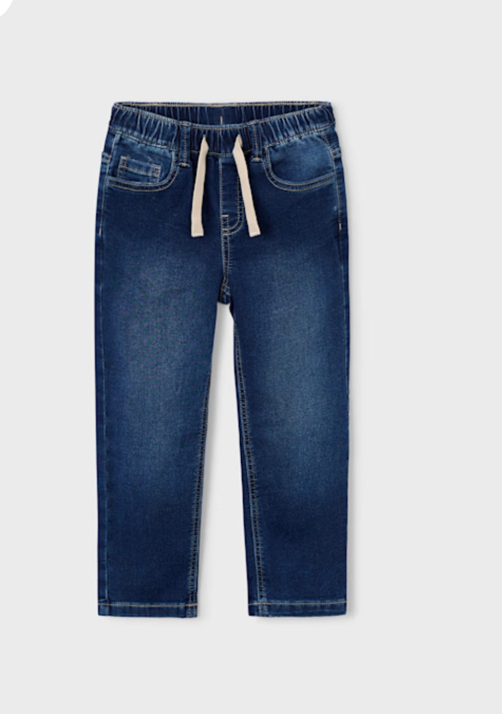 Boy Denim Jogger Pants/Mayoral