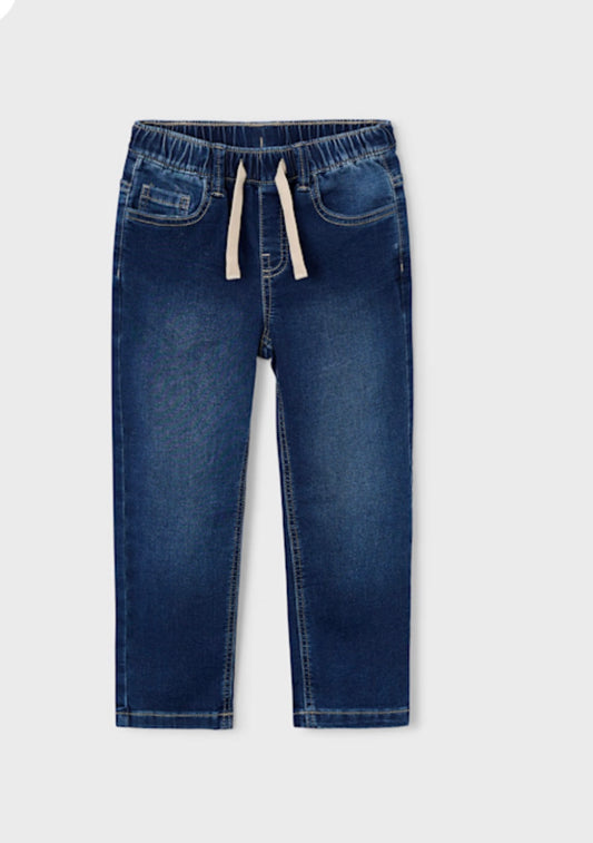 Boy Denim Jogger Pants/Mayoral