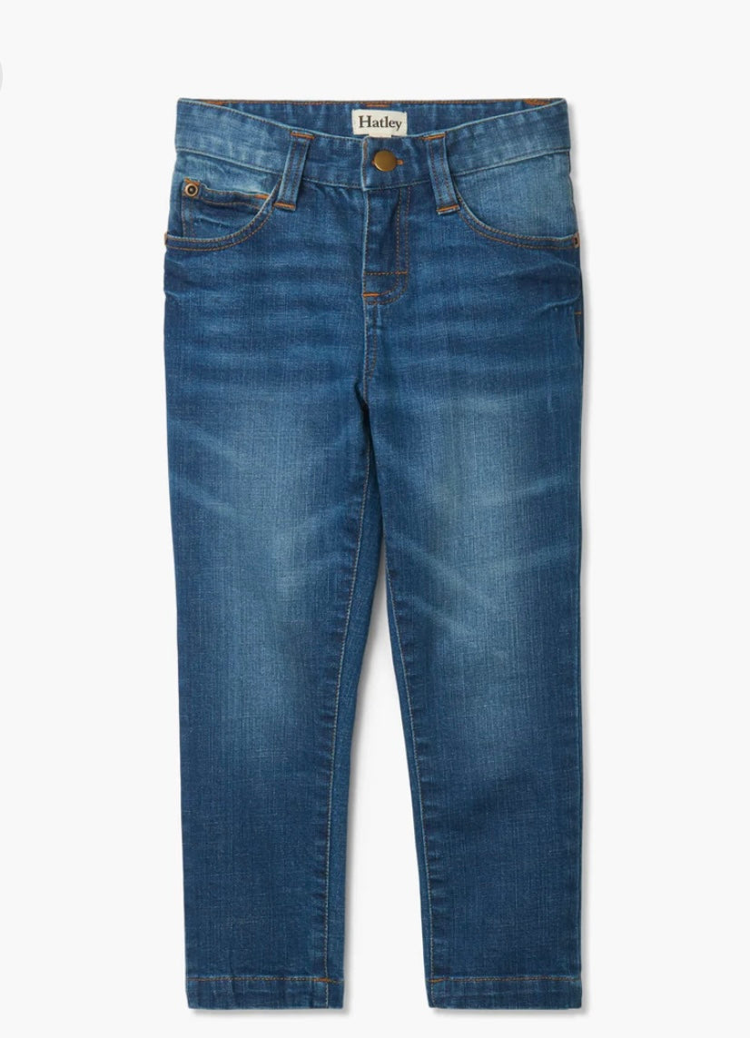 Navy Stretch Denim Pant/Hatley