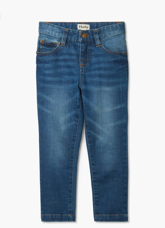 Navy Stretch Denim Pant/Hatley