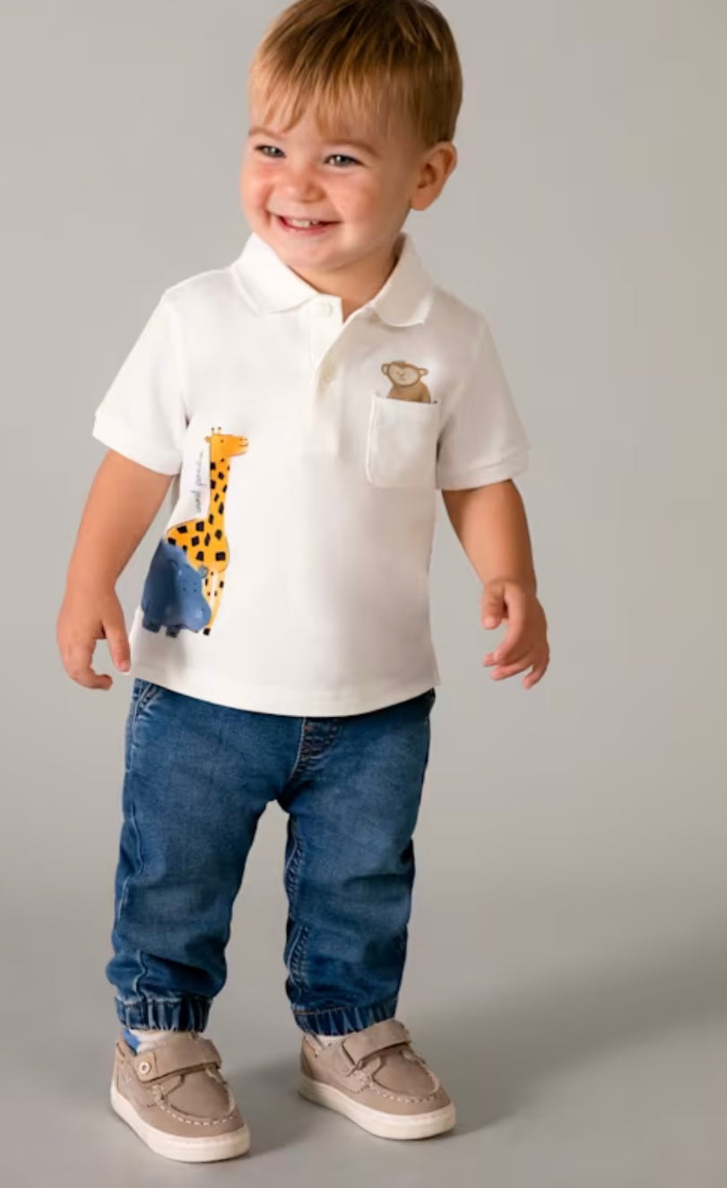Baby Boy Animal Polo/Mayoral
