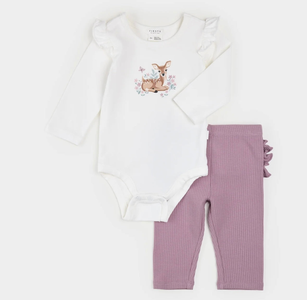 LunaKnit Bodysuit Set/Petit Lem