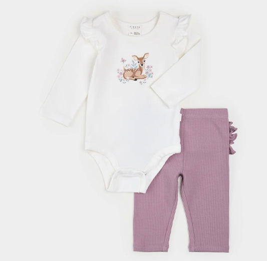 LunaKnit Bodysuit Set/Petit Lem