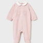 Flower Velour Onesie/Mayoral