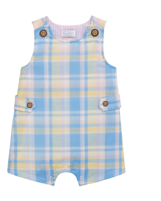 Madras Plaid Jon Jon/Mud Pie