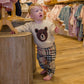 Mini Tartan Side Pocket Pant/Oh baby