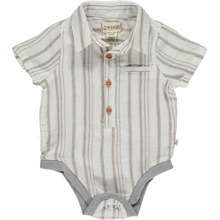 Helford Woven Onesie/Me & Henry