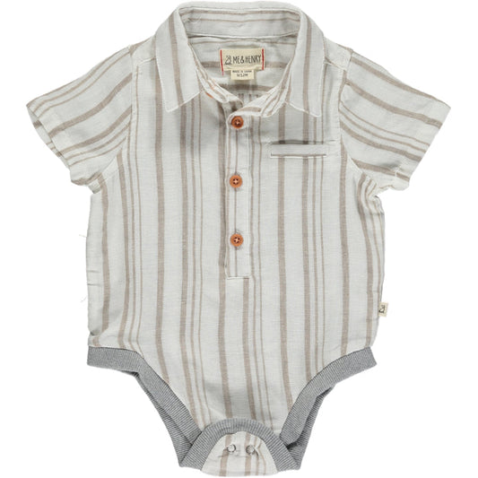 Helford Woven Onesie/Me & Henry