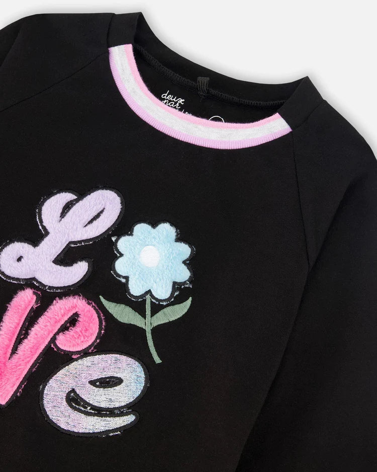 Love Long Sleeve Top/Deux Par Deux