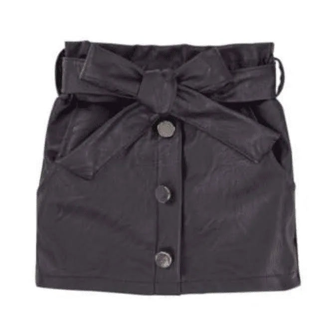 Faux Leather Skirt/EMC
