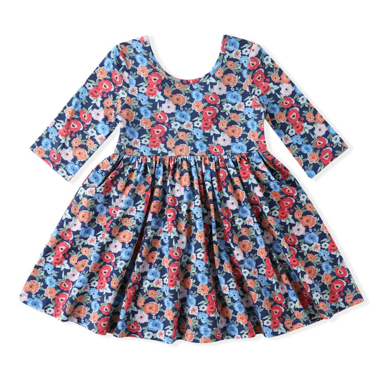 Floral Twirl Dress/Swoon Baby