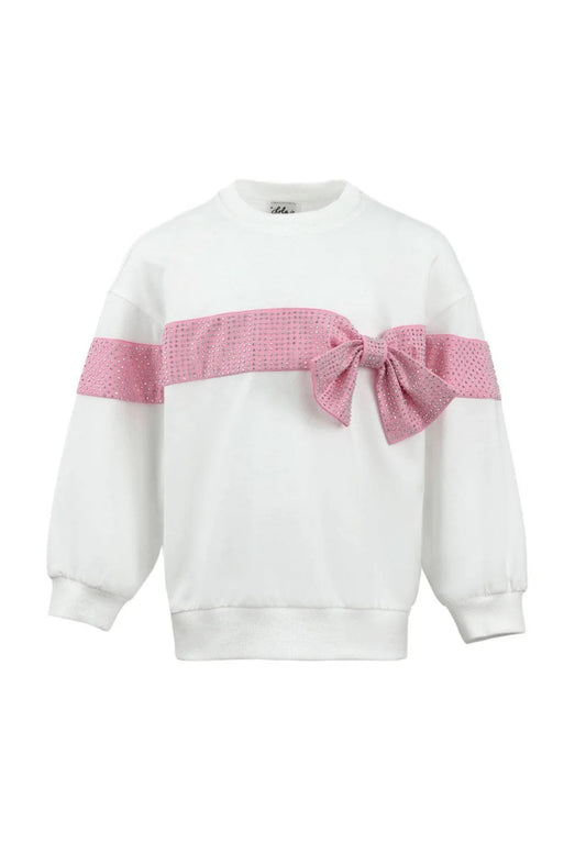 Crystal Bow Sweater/Lola and the Boys