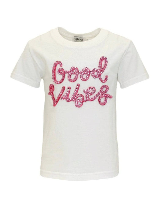 Crystal Good Vibes Top/Lola and the Boys