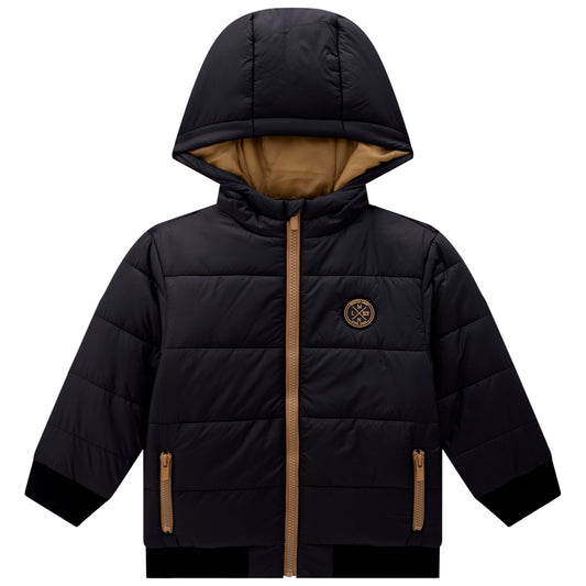 Boy Black/Brown Jacket/Milon