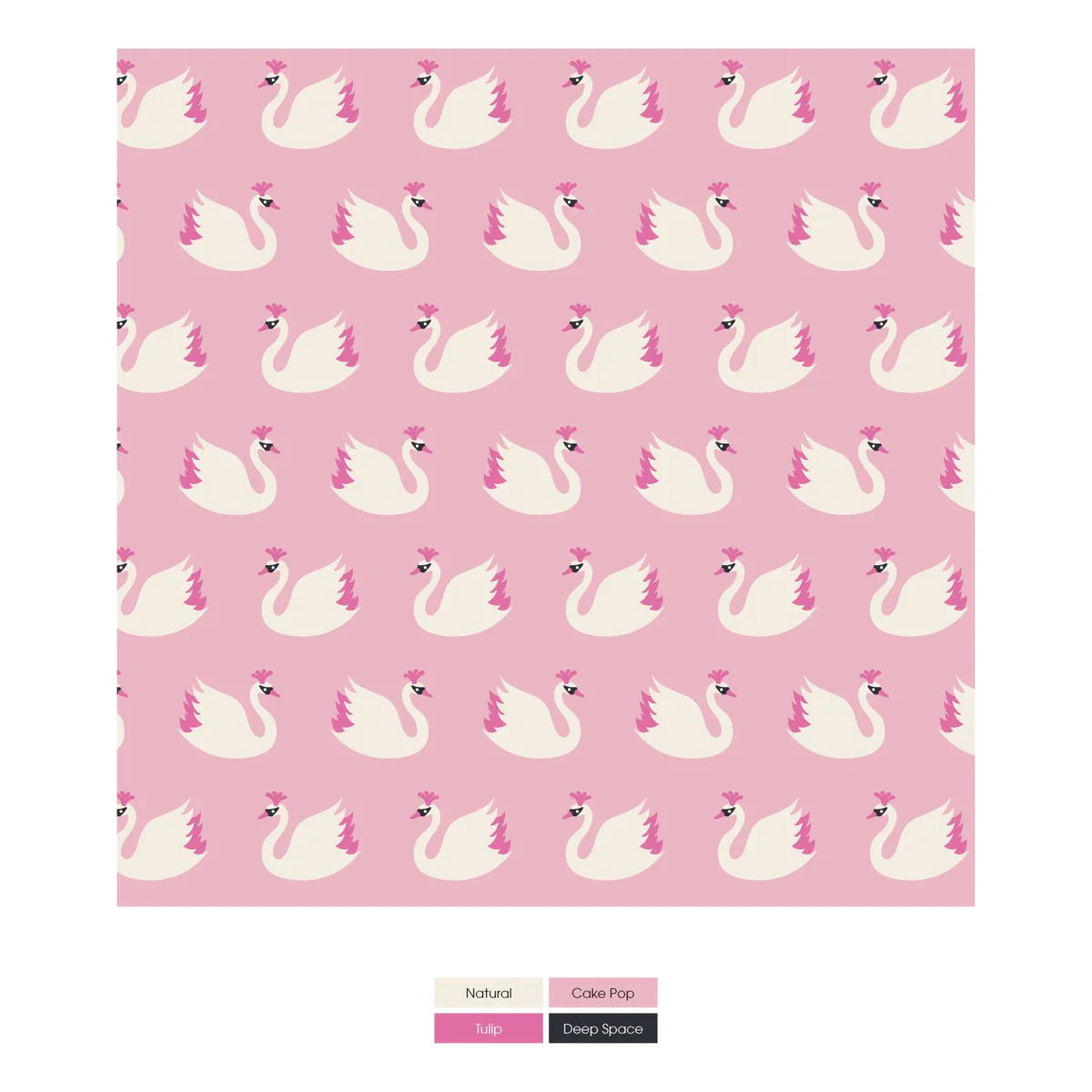 Ruffle Footie Swan/KicKee Pants
