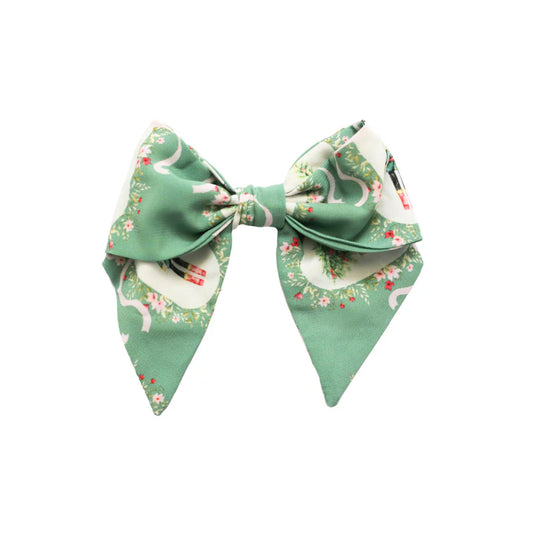 Green Ballet Bow/Be Girl