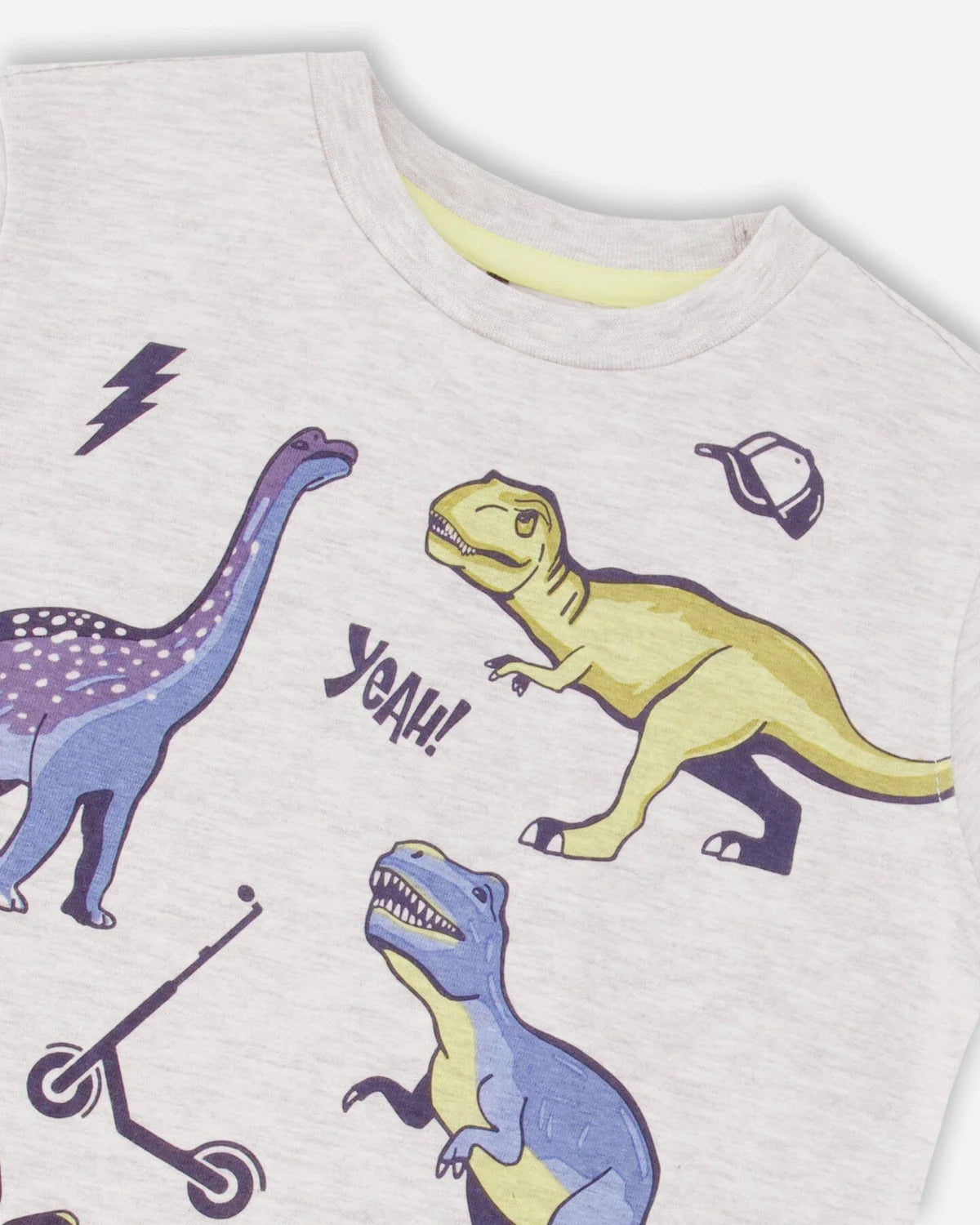 Dino Print T-Shirt/Deux Par Deux