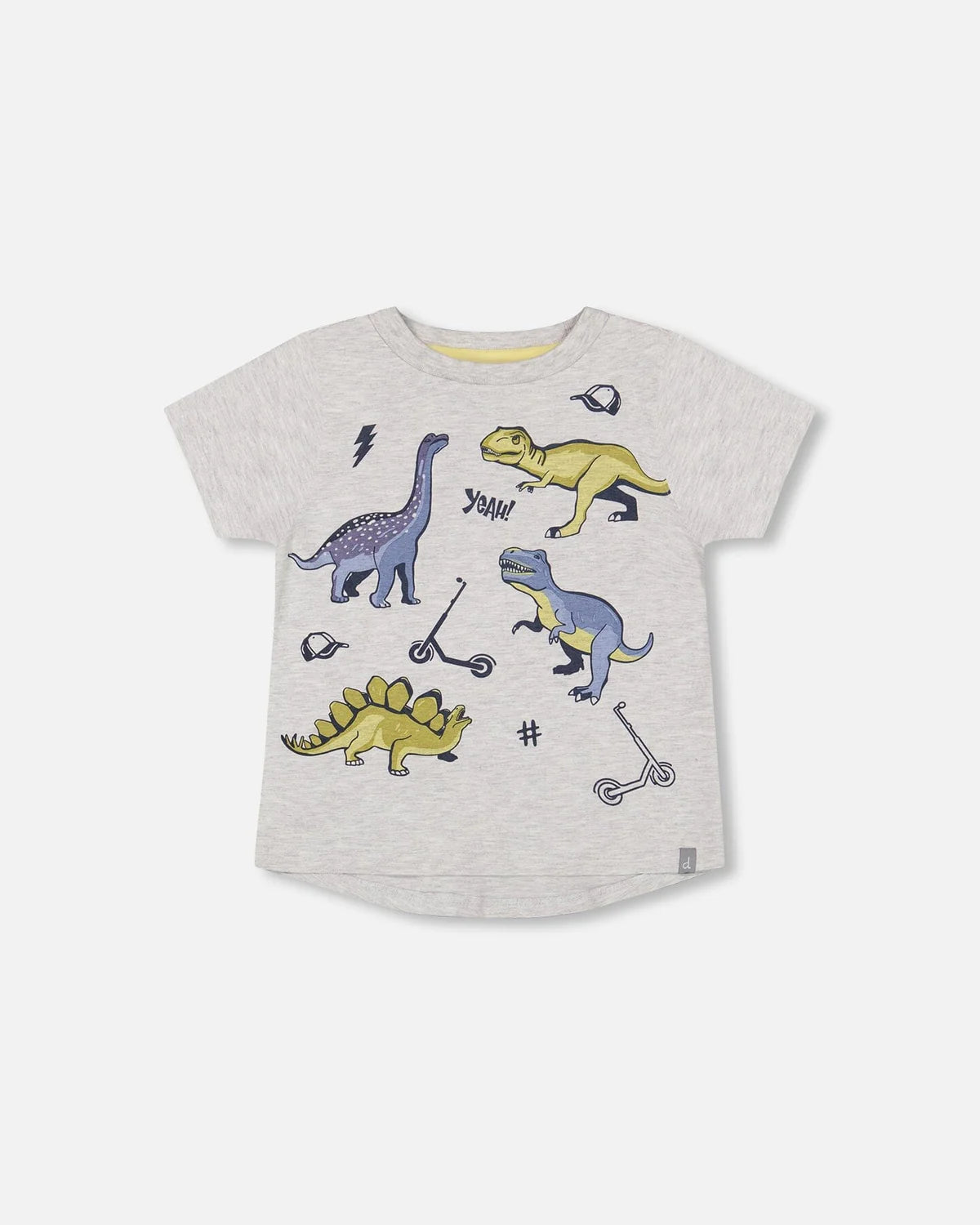 Dino Print T-Shirt/Deux Par Deux