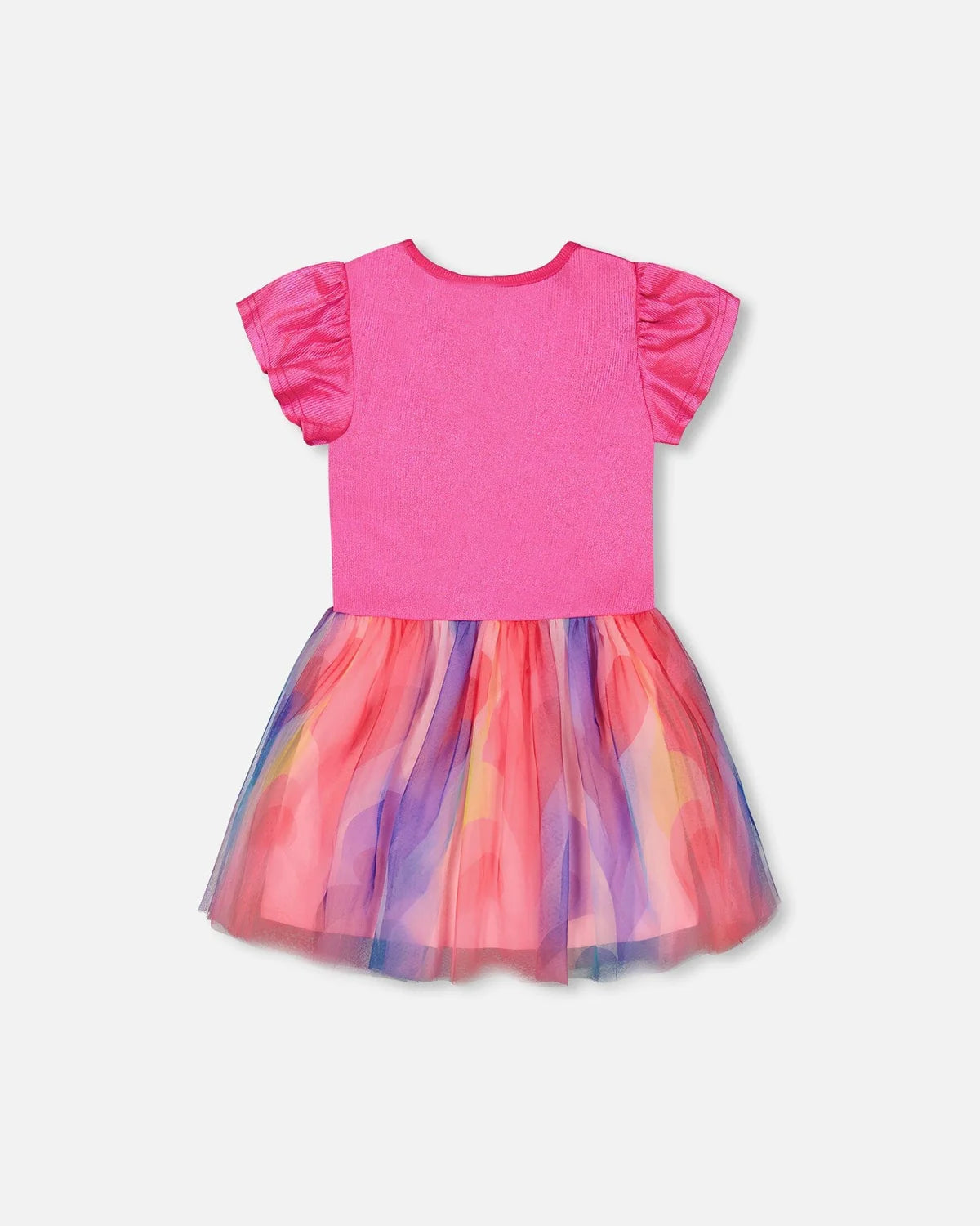 Rib Mesh Dress/Deux Par Deux