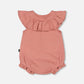 Pointelle Knit Romper/Deux Par Deux