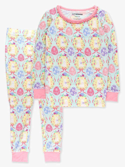 Bunnies in Bloom PJ Set/Ruffle Butts