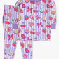Lolly Hearts L/S PJ Set/Ruffle Butts