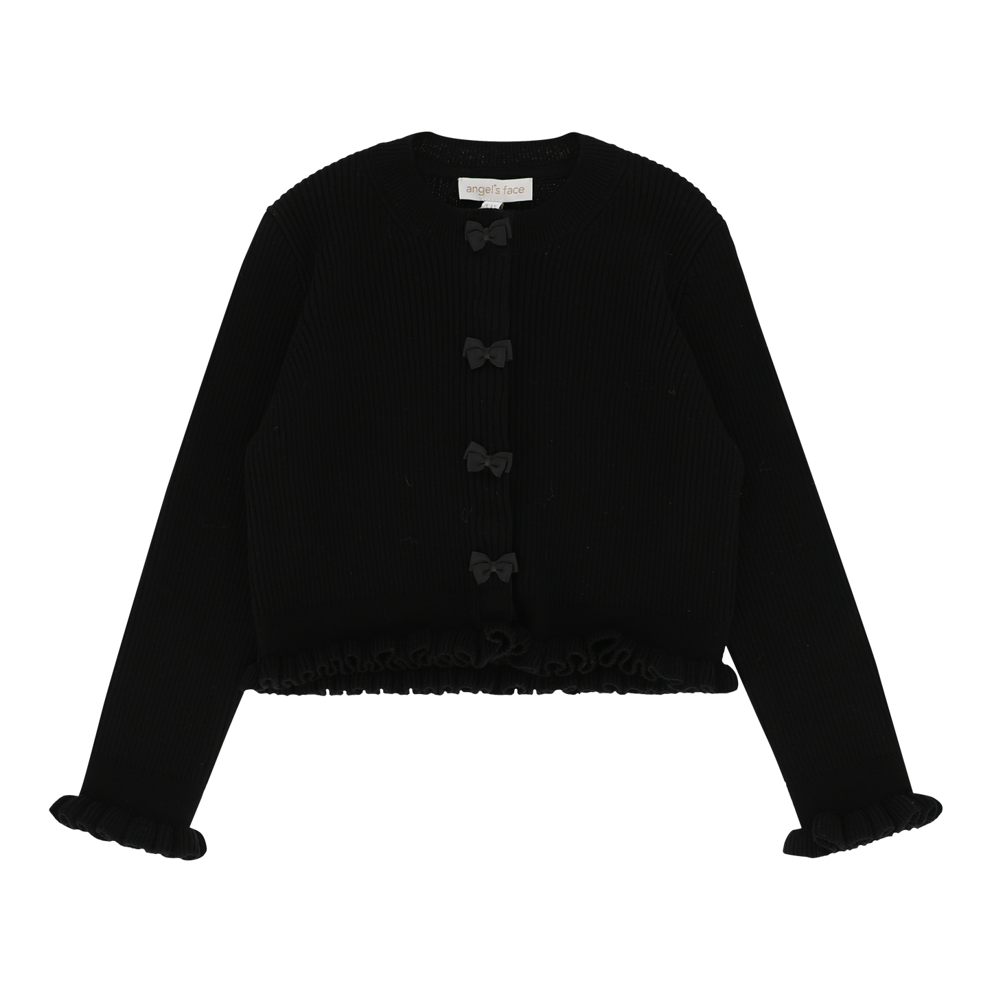 Tyler Ribbed Cardigan/Angels Face