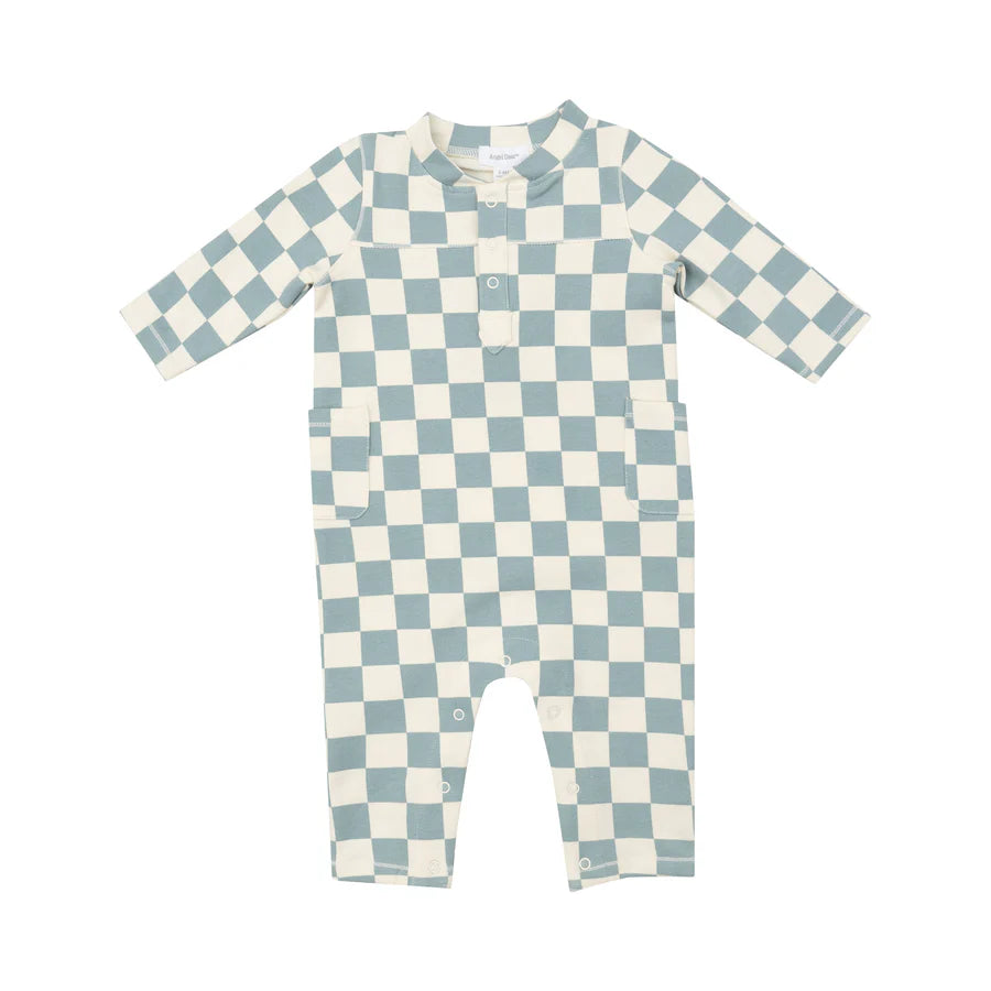 Uni Romper-Checkerboard