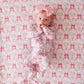 Harriet Ruffled Footie/Posh Peanut