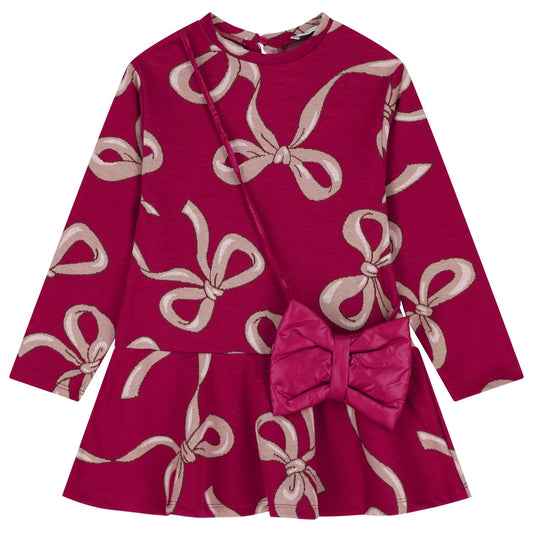 Bow Dress W/Bag/Mayoral