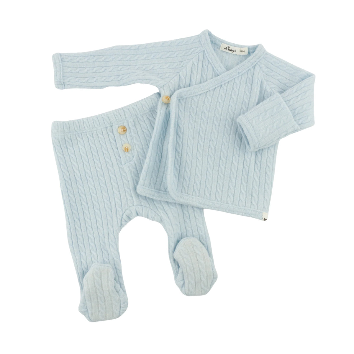 Cable Kimono Set/Oh Baby