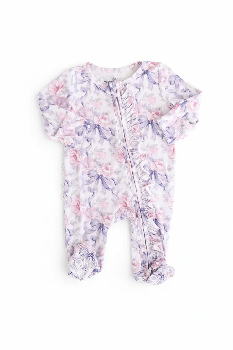 Leighton Ruffle Footie/Caden Lane