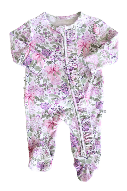 Lavender Lullaby Footie/Caden Lane