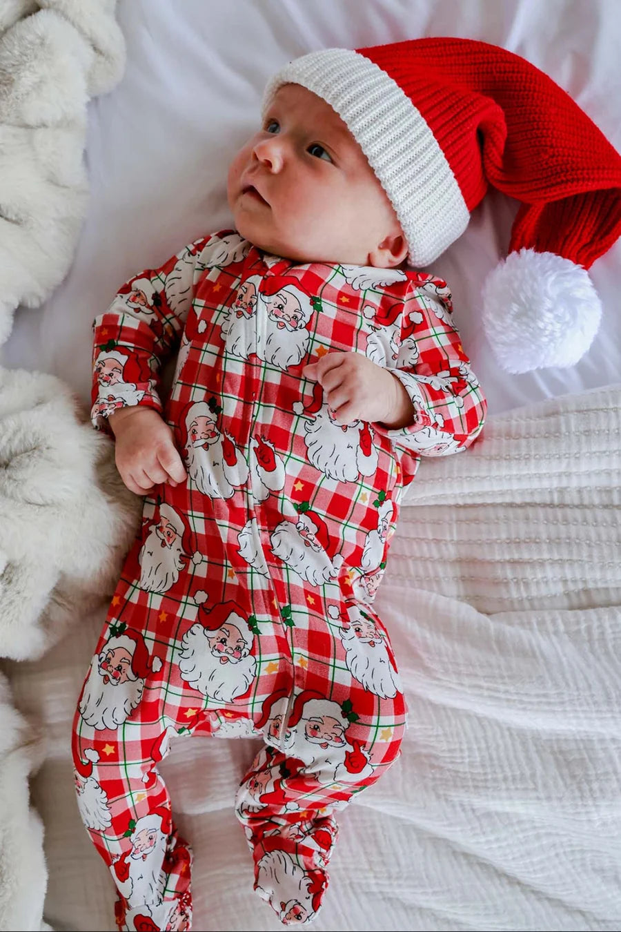 Cozy Claus Footie/Caden Lane