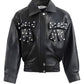 Studded Bow Leather Jacket/Lola and the Boys