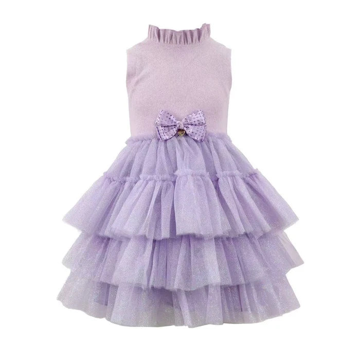 Shimmer Party Bow Dress/Lola and the Boys