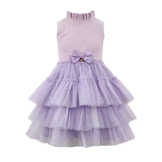Shimmer Party Bow Dress/Lola and the Boys