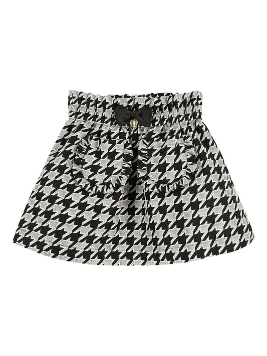 Cracker Jacquard Skirt/Angel's Face