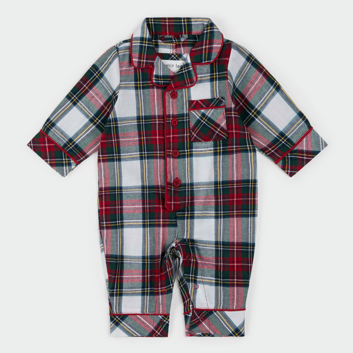 Scarlet Plaid Flannel/Petit Lem