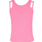 Pink Rib Tank Top/Hannah Banana